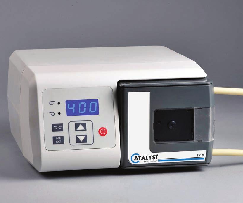 Catalyst FH100D and FH100DX dispensing pumps Precision metering and dispensing, worry-free performance Accurate, reliable control of fl ow and dosing digital display of RPM for repeatable control
