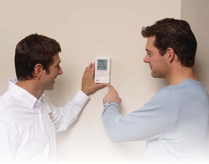 fingertips than any other comfort system. Full, seven-day programmability allows precise temperature and humidity control that matches your living schedule.