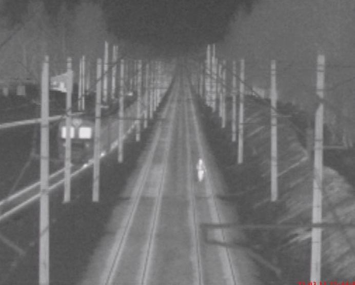 In Fig. 6 presented are the real IR images of protected sections of railway line obtained with the help of newly designed equipment. Figure 6.