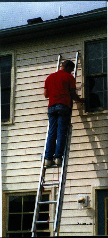 Ladder Safety Use the right ladder for the job Inspect before use Metal ladder +