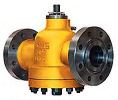 Plug valves are available in four different patterns.
