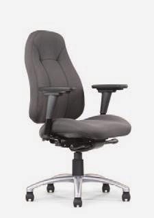 molded seat foam and stylish design provide versatility, durability and