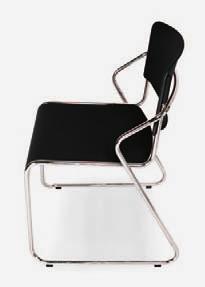 inertia side upholstered A popular and contemporary side chair