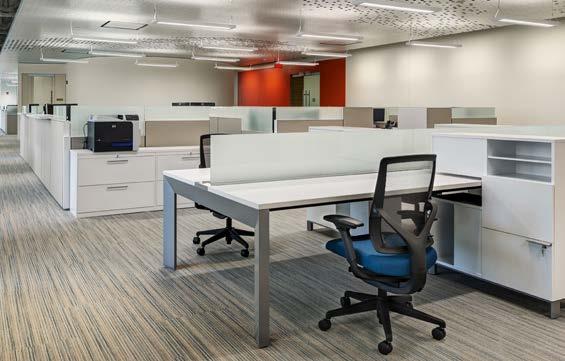 Workstations Benching Workstations Benching Stride Benching Stride is well-suited for a flexible, collaborative
