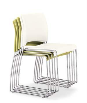 Seating Vicinity Multi-functional chair that is lightweight and easy to move.