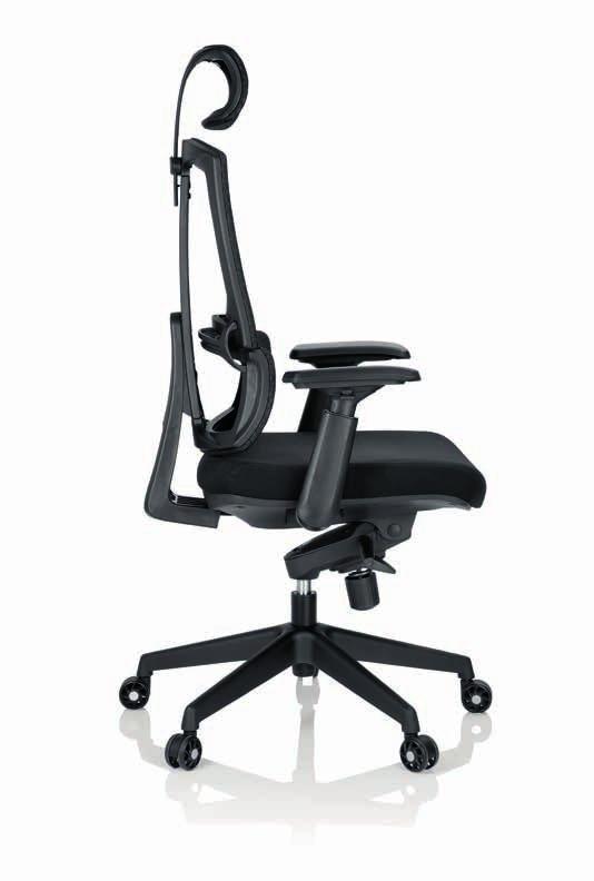stress, the Freda range of executive chairs showcases several unique