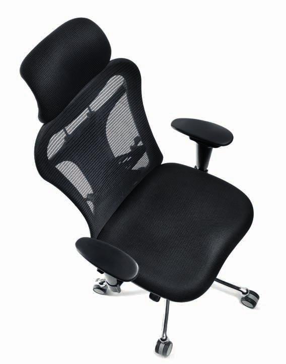 The Zudy executive chairs have a responsive design with emphasis on comfort.