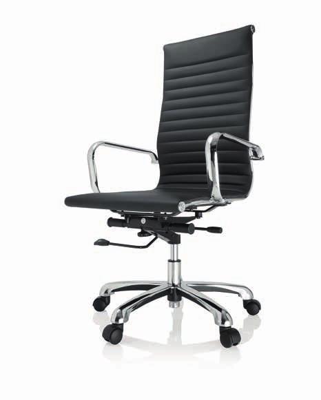 Sofee H/B Slim and stylish, the Sofee range of High-back executive chairs, have