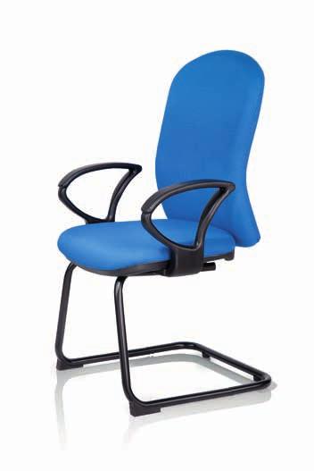 Flexi Visitor The Flexi Visitors chair is sleek, with a powder coated metal sledge