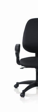 Avanta Seating that flows with the body, the Avanta chair features a solid nylon base which can be
