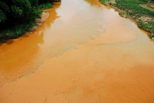 Mining leachate Mining leachate, both from active and abandoned mines, can be a severe threat to lakes, creeks and rivers.