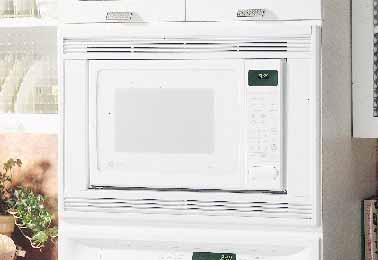 Profile Performance Series Microwave/Convection Countertop JE1390WA White on white Model shown with trim kit** The SmartRack provides two levels of convection cooking.