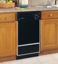 Spacemaker 18" Built-In Dishwasher Spacemaker 18" Built-In Dishwasher GSS1800Z 4 cycles/6 options 2 wash levels Pots & Pans cycle Normal Wash cycle (on
