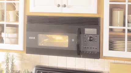 Advantium Above-the-Cooktop Ovens These models include More than 100 preprogrammed menu items Cookbook Cooking guide with tips Award-winning