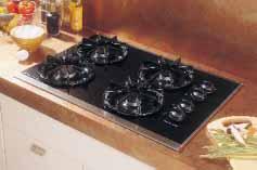 Profile Performance Series 30" Built-In Gas Cooktop JGP930SEA Stainless steel Tempered glass cooktop
