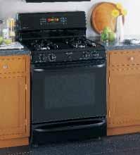 Self-Cleaning: Sealed Burners These models include TrueTemp System Warming drawer SmartLogic electronic control Extra-large self-cleaning oven Electronic clock and automatic oven timer Sealed burners