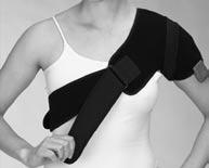 1 2 3 1. Adjust the underarm strap so that the wrap fits snugly. 2. Adjust chest strap.