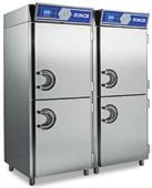 The Irinox modular cold storage unit can control individual temperatures within one refrigerator group, with (standard) air condensation, water condensation or mixed condensation (air-water).