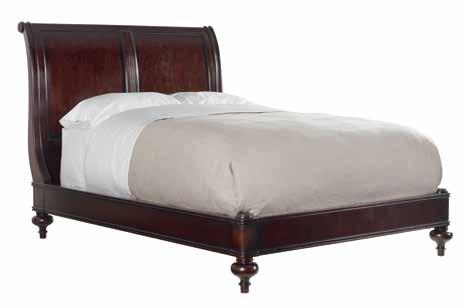 romantic nature of the Sleigh Bed s
