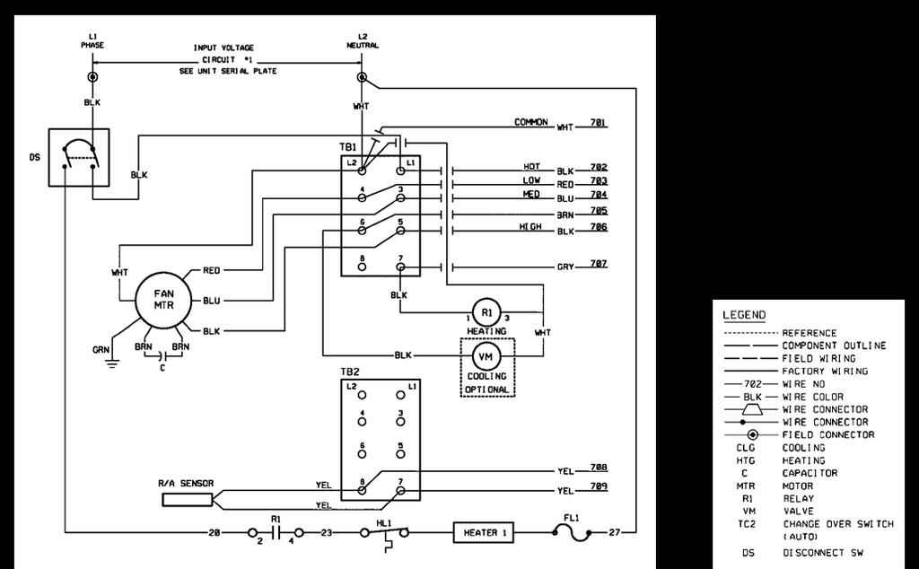 Wiring Diagrams Figure 13: 2-Pipe with 1