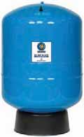 PUMP-MATE SPMD Series Pre-Pressurized, Diaphragm Tanks A B C 4½" 6½" A C B MODEL VOLUME (GALLONS) OVERALL HEIGHT (A) DIMENSIONS IN INCHES TO CENTER OF WATER INLET (B) DIAMETER (C) WEIGHT (LBS.