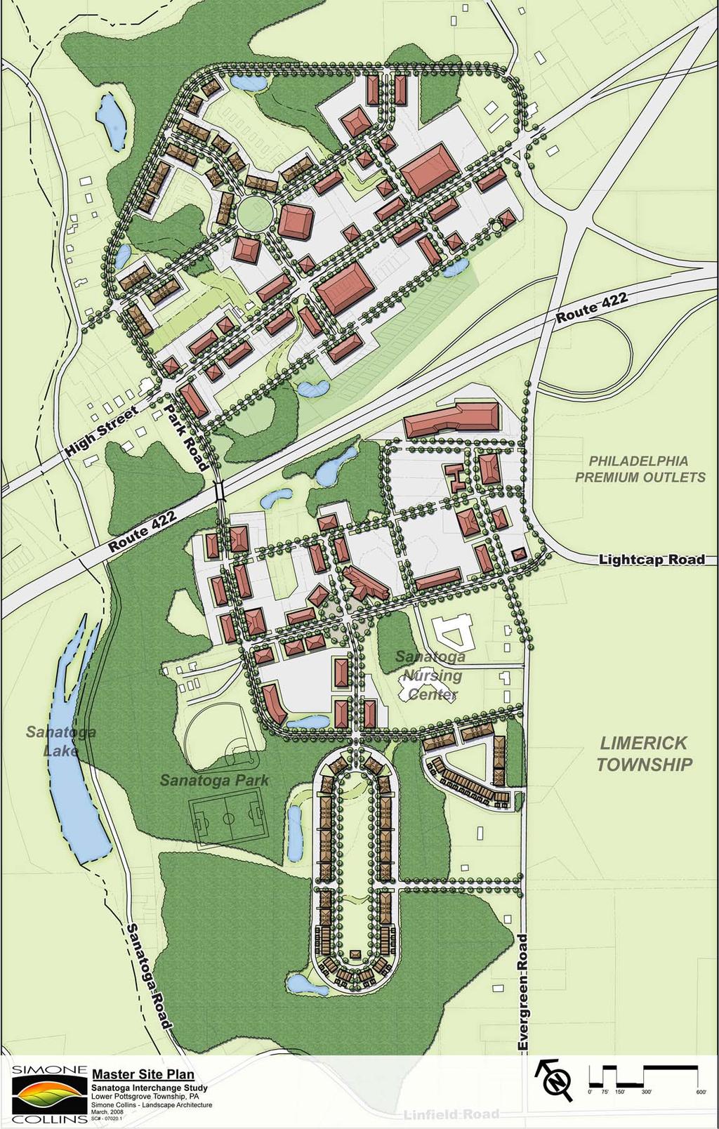 Chapter Three Master Site Plan The master site plan was developed based on the yield plan.
