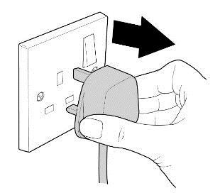 CLEANING AND CARE Before you clean the appliance, disconnect the mains plug from the wall socket. To clean the exterior of the device, use a damp, soft cloth and mild detergent.
