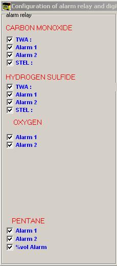 Alarm Relay Config Maintenance Under this dropdown, the user will have access to the maintenance portion of the BM25.