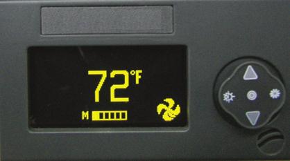 Moisture Mode Moisture Mode Symbol Room Air Temperature Moisture Mode Select this mode to help control humidity in the room while the room is unoccupied.