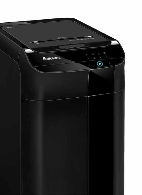 The Fellowes AutoMax Difference AutoMax shredders offer a truly walk away shredding experience, automatically shredding stacks of