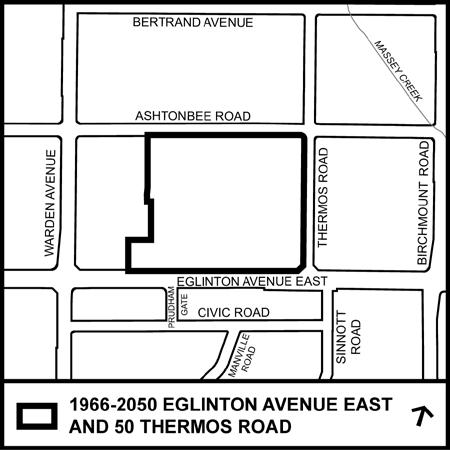 STAFF REPORT ACTION REQUIRED 1966 2050 Eglinton Avenue East & 50 Thermos Road - Official Plan Amendment Application Preliminary Report Date: March 15, 2016 To: From: Wards: Reference Number: