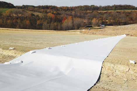 Engineering had to submit the alternative drainage layer to the Iowa Department of Natural Resources (IDNR) for approval prior to permit construction.
