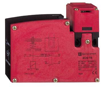 XCSTE Catalog pg: 3/45 Compact plastic switch with locking solenoid Locking