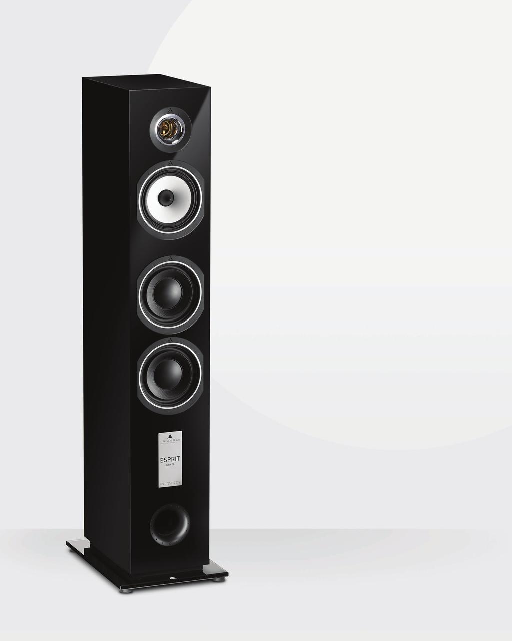 NOBLE MATERIALS As with a musical instrument, the quality of each part has a decisive impact on the speakers