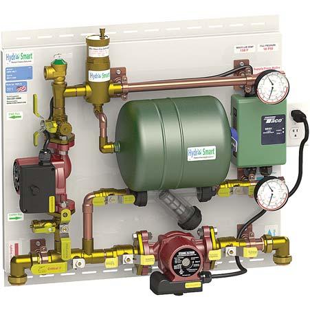 APPLICATIS Space Heating Applications WARNING In order to purge air in water pipes within a closed loop system, an air vent, air separator, and expansion tank should be installed in the system.