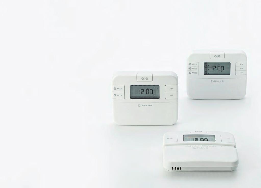 SALUS EP and RT Thermostat Range The New SALUS RT and EP thermostats range replace the previous and highly