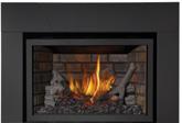 These deluxe direct vent gas inserts offer a modulating dual burner system that