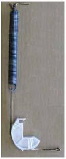 8 Service Manual Door fastening: The door fastening is attached to the top of the inner door.