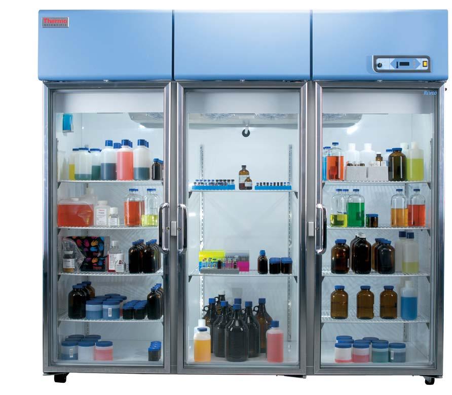 Chromatography Refrigerators Optional inkless, seven day, graphic, chart recorder Control Panel: Keyed on/off switch with set