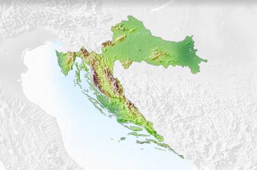 CROATIA Regions - Hilly & Mountainous (central) - Flatlands (N/E) - Coastal & islands Austria Slovenia Hungary Population 4.