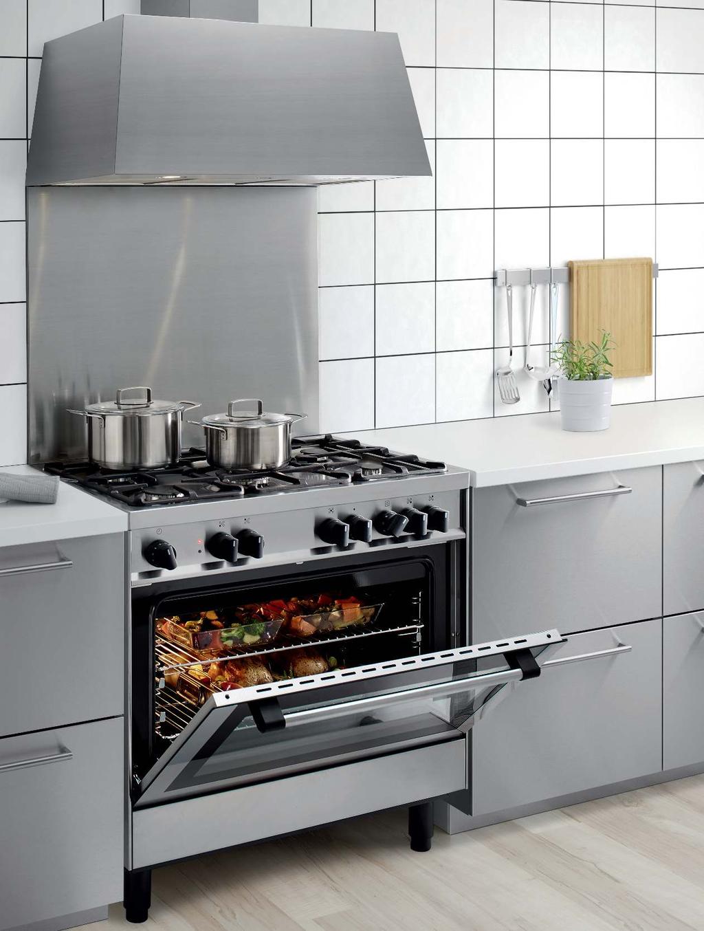 COOKERS Our freestanding cookers offer a convenient way for you to get a quality cooktop and oven combined.