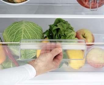 76 SVALNA integrated fridge 300 White. 902.823.78 + A A ++ Crisper for fruits and vegetables. Storage capacity fridge: 146L.