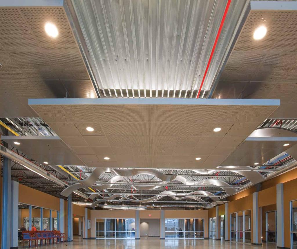 M METAL CEILING SYSTEMS QUICK SHIP PROGRAMS FOR A FAST PACED WORLD TEZA TECHNOLOGIES Rockfon SpanAir