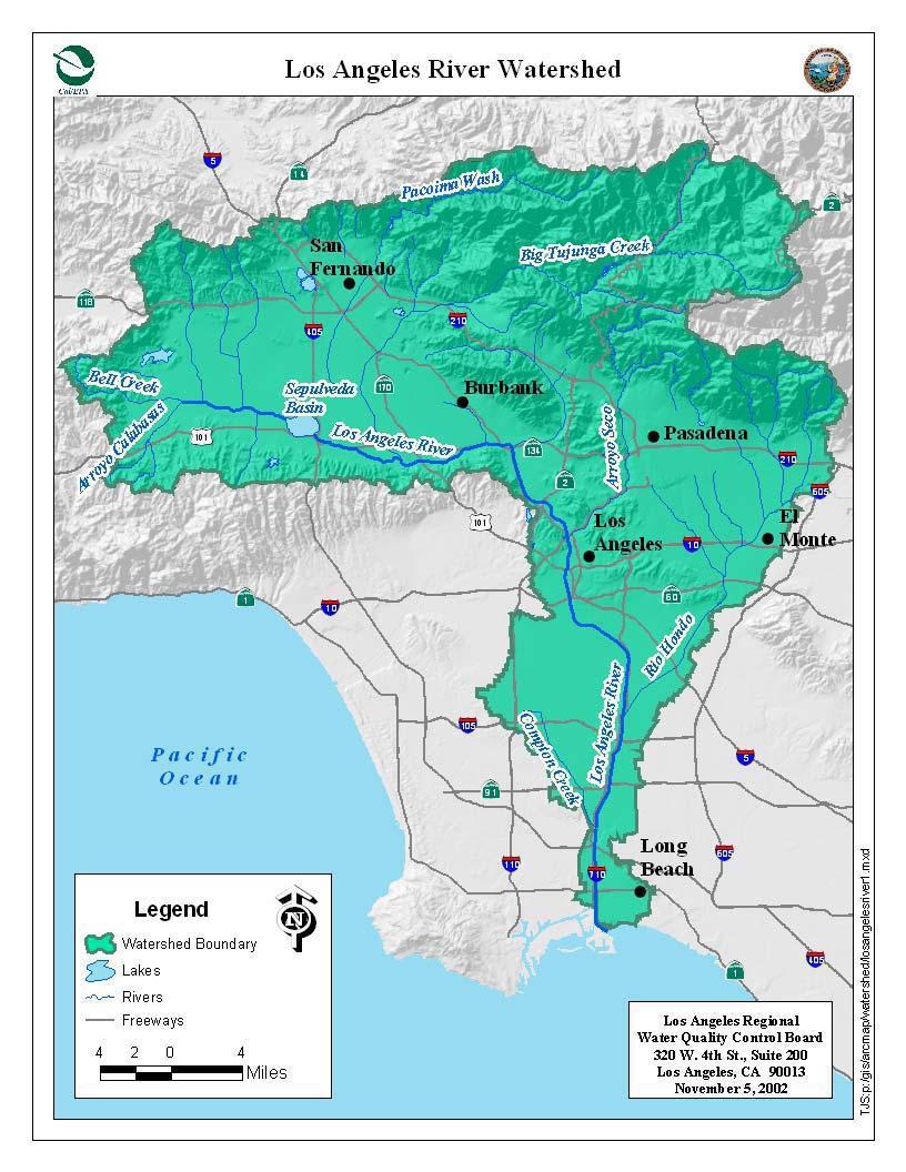 Source: Los Angeles Regional Water Quality Control Board, Los Angeles
