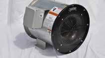 High-speed centrifugal fans are squirrel cage fans that run at 3,500