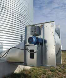 High-speed vane axial fans in a cylindrical housing also run at 3,500