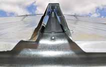 Roofing Start From The Top Roof Ribs Bin roofs need to withstand high winds and loads from snow and equipment.