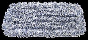 swivel. Hook and loop backing. Blue in color.