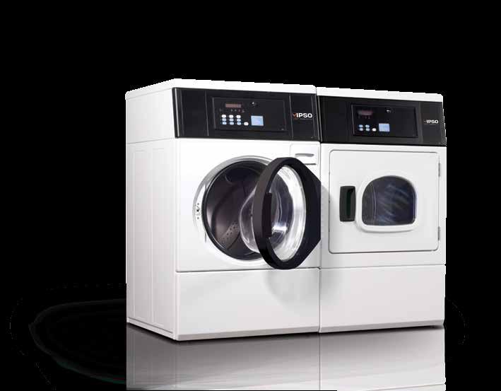 Our new machines will work even harder for your business Our latest commercial washer and dryer are loaded