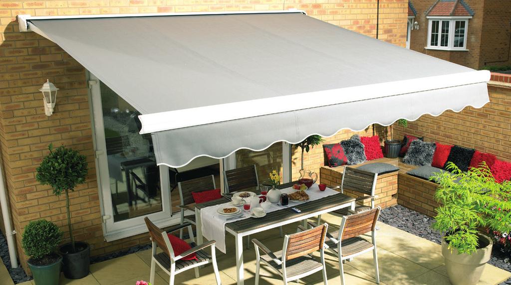 Awnings Very effective at reducing solar